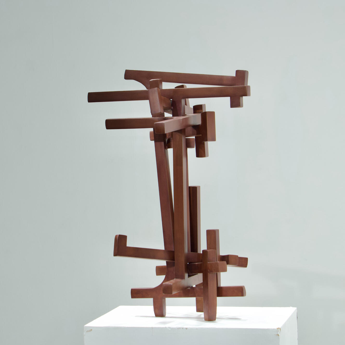 Foreman II. 22x15x18in, steel, 2024.