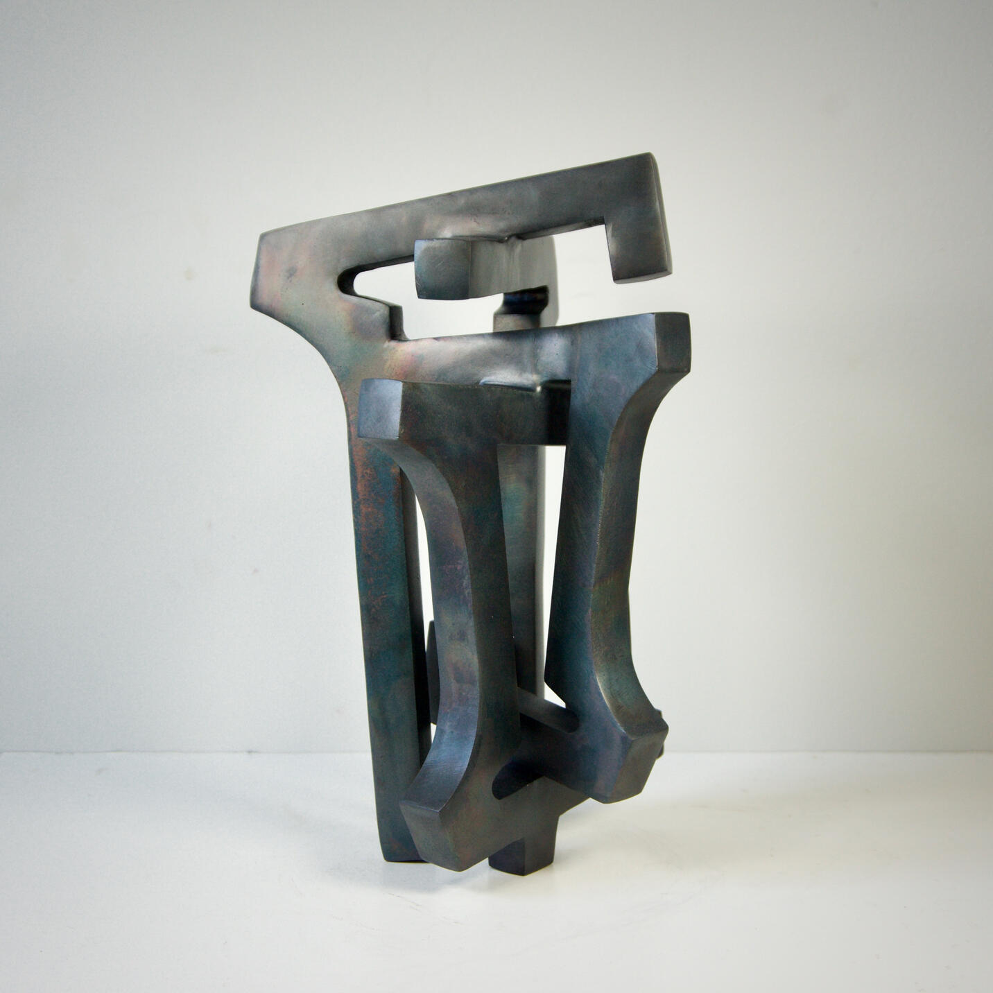 Means of the Builder II. 14x9x9in, steel, 2022