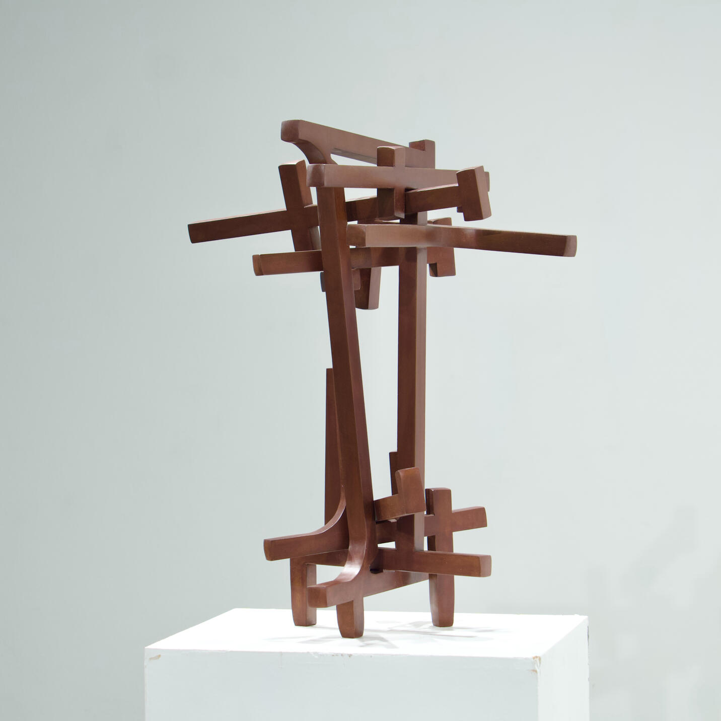 Foreman II. 22x15x18in, steel, 2024.