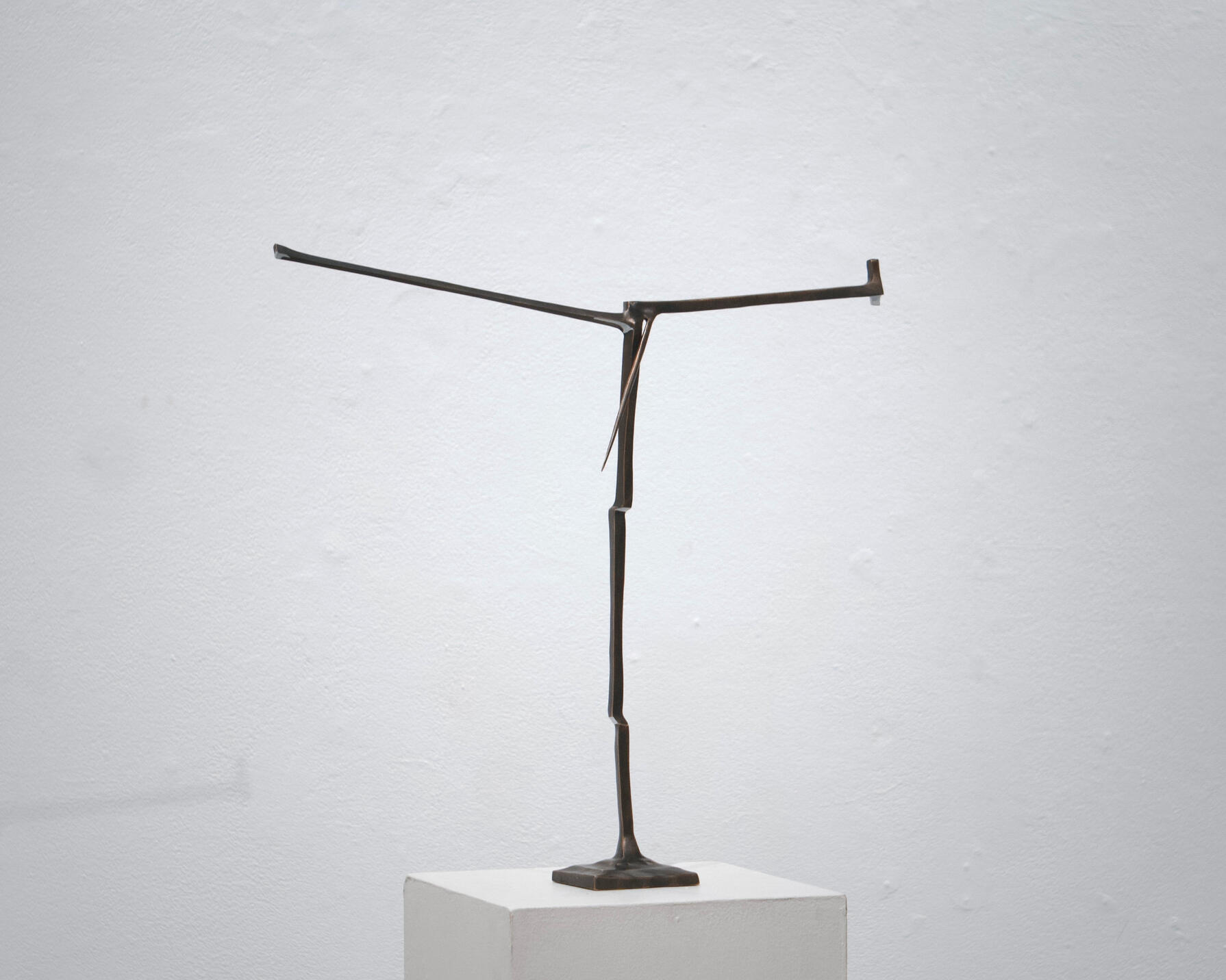 Grune. 22x22x5in, bronze, 2025.